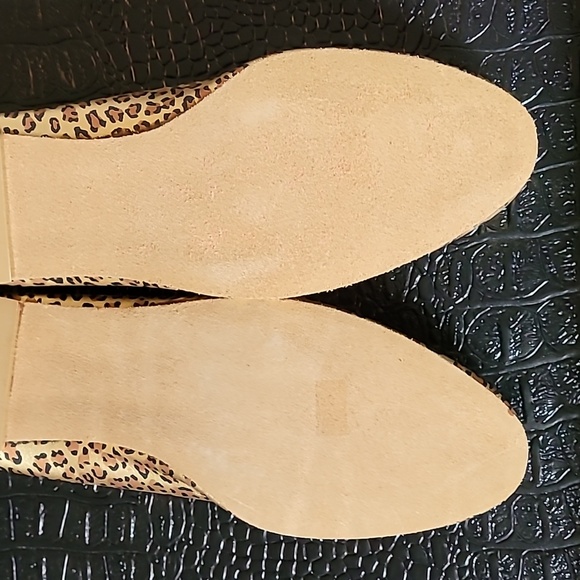 Tictactoes animal metallic print,  NWOT, dancing ballerina style shoes, size 10 - Picture 6 of 9